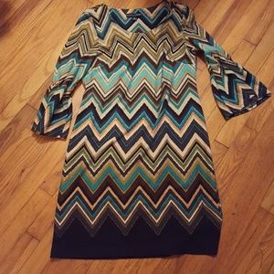 Beautiful sweater,  winter dress, knee length